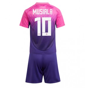 Fotbalové Dres Německo Jamal Musiala #10 Dětské Venkovní Oblečení ME 2024 Krátký Rukáv (+ trenýrky)